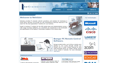 Desktop Screenshot of netvision.co.za